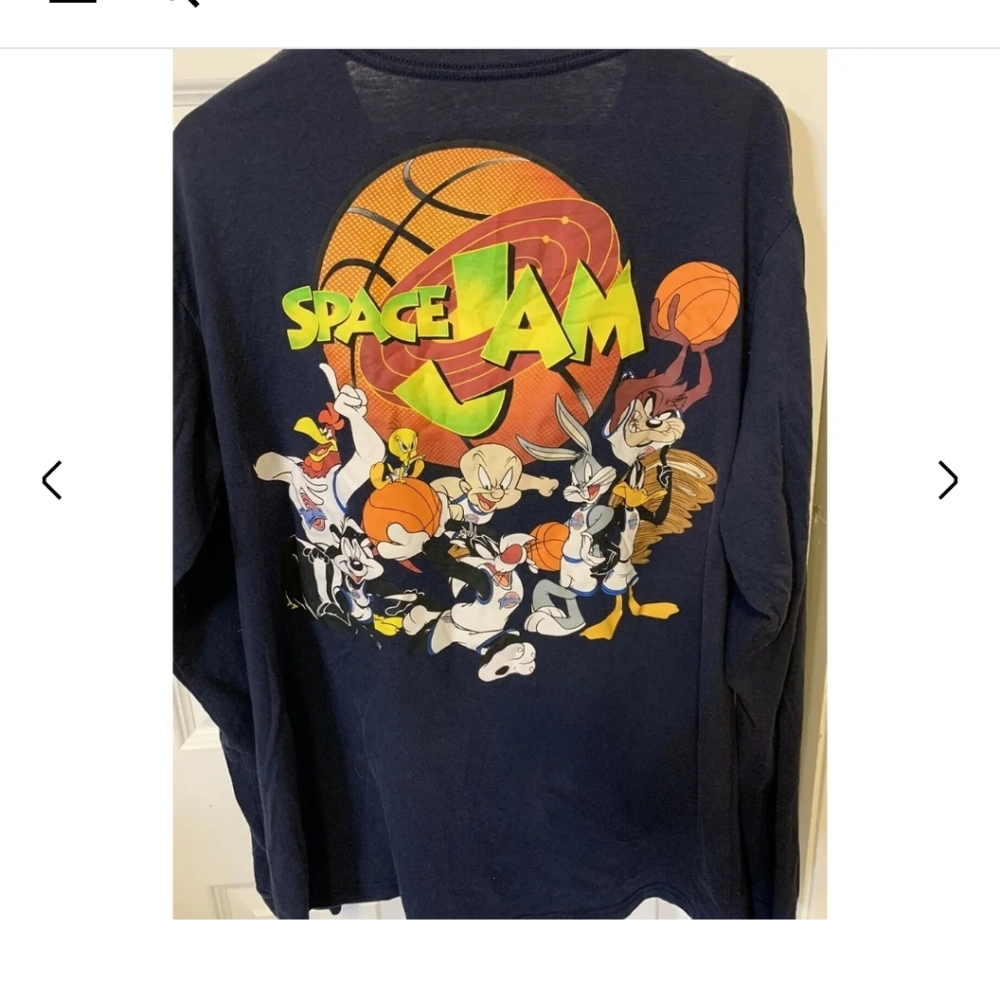 Vintage 90s Space Jam Long Sleeve